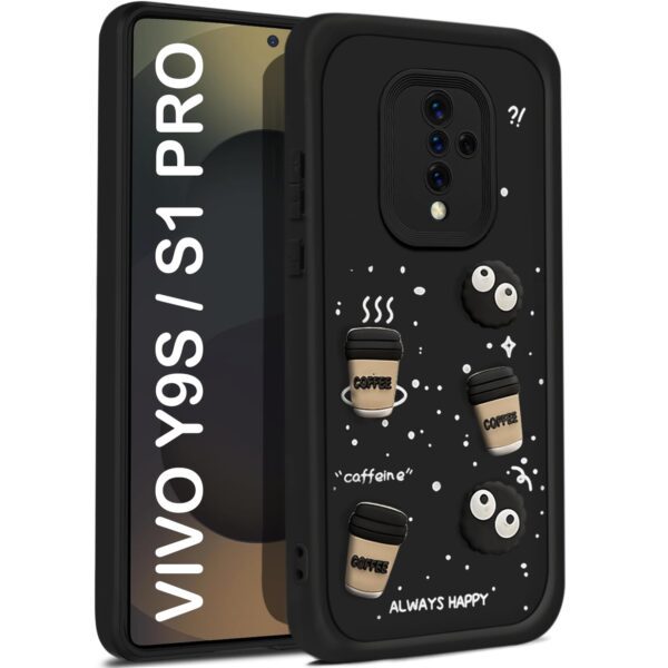 For Vivo S1 PRO Back Cover Girlish Coffee Case New - Image 5