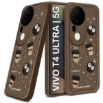 For Vivo T4 ULTRA 5G Back Cover Girlish Coffee Case New