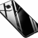 OO LALA Ji For Samsung J7 Prime Back Glass Cover - Black