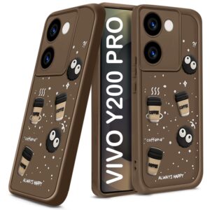 Vivo Y200 PRO 5G Back Cover Girlish Coffee