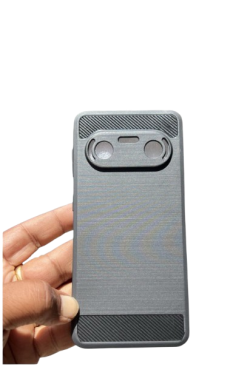 For Agni 4 5G Black Armor Back Cover New