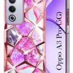 For Oppo A3 Pro Back Cover Diamond Cut Case New