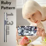 For Oppo A3S Back Cover Diamond Cut Case New - Image 9