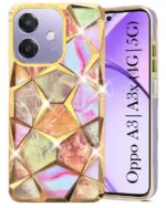 For Oppo A3X Back Cover Diamond Cut Case New - Image 4