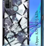 For Oppo A53 Back Cover Diamond Cut Case New