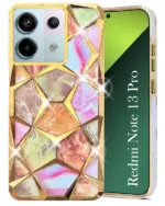 For Redmi Note 13 Pro Back Cover Diamond Cut Case New - Image 3