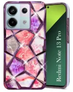 For Redmi Note 13 Pro Back Cover Diamond Cut Case New