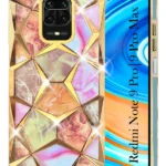 For Redmi Note 9 Pro Back Cover Diamond Cut Case New