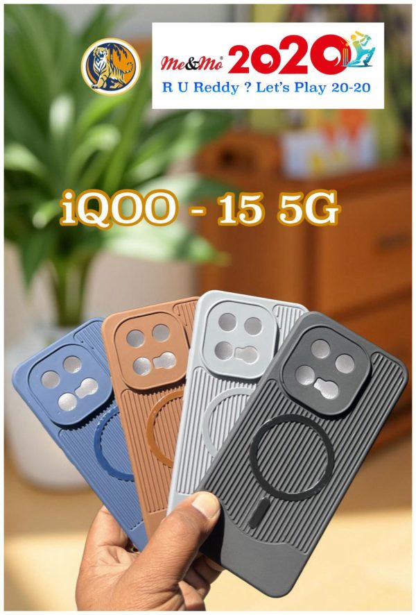 For IQoo 15 5G Back Cover Magsafe T20 New - Image 9
