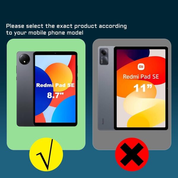 JD For Redmi Pad SE 4G Flip Cover Tab New - Image 24