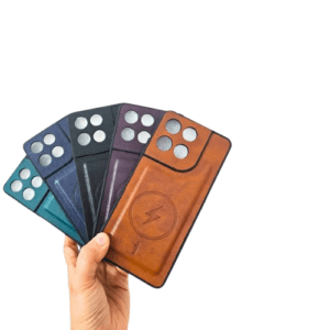 Motorola Moto G67 Power Magsafe Leather Cover