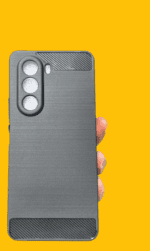 For Realme P4x 5G Black Armor Back Cover New - Image 5