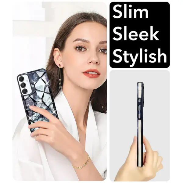 For Samsung Galaxy A16 5G Back Cover Diamond Cut Case New - Image 9