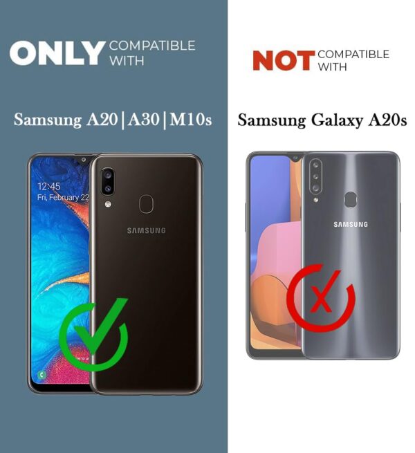 For Samsung Galaxy A20S Back Cover Diamond Cut Case New - Image 9