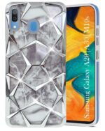 For Samsung Galaxy A20S Back Cover Diamond Cut Case New - Image 2