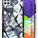For Samsung Galaxy A22 4G Back Cover Diamond Cut Case New