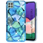 For Samsung Galaxy A22 5G Back Cover Diamond Cut Case New - Image 8