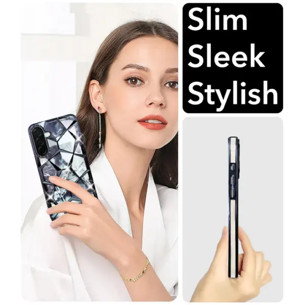 For Samsung Galaxy A36 5G Back Cover Diamond Cut Case New - Image 10