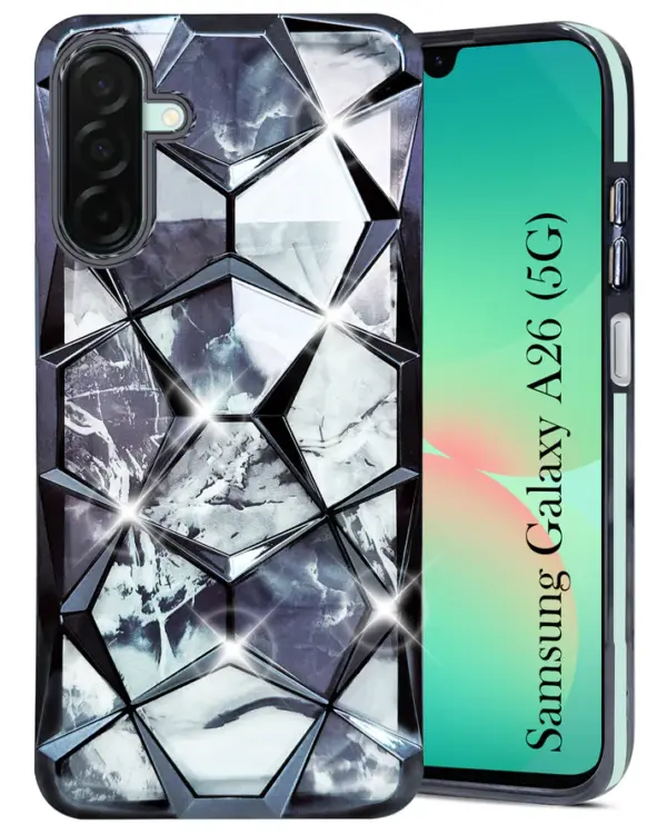 For Samsung Galaxy A36 5G Back Cover Diamond Cut Case New - Image 14