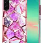 For Samsung Galaxy A35 5G Back Cover Diamond Cut Case New