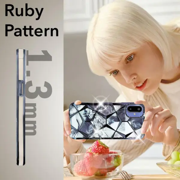 For Samsung Galaxy F06 5G Back Cover Diamond Cut Case New - Image 10