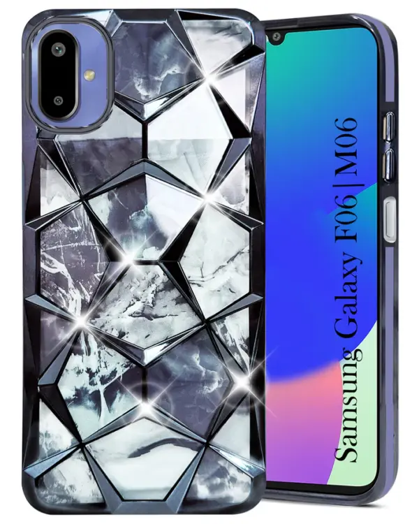 For Samsung Galaxy F06 5G Back Cover Diamond Cut Case New - Image 9