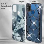 For Samsung Galaxy M31 Back Cover Diamond Cut Case New - Image 14