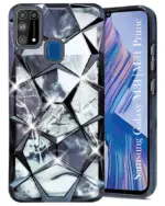 For Samsung Galaxy M31 Back Cover Diamond Cut Case New - Image 15