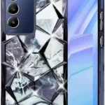 For Vivo V27 Back Cover Diamond Cut Case New