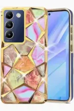 For Vivo V27 Back Cover Diamond Cut Case New - Image 5