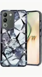 For Vivo V29 Back Cover Diamond Cut Case New - Image 7
