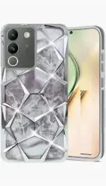 For Vivo V29 Back Cover Diamond Cut Case New - Image 5