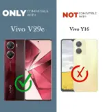 For Vivo V29E Back Cover Diamond Cut Case New - Image 12
