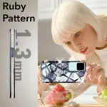 For Vivo V30 Back Cover Diamond Cut Case New - Image 13