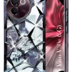 For Vivo V30E Back Cover Diamond Cut Case New