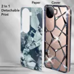 For Vivo V40E Back Cover Diamond Cut Case New - Image 14