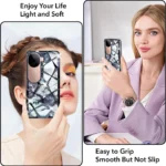 For Vivo V40E Back Cover Diamond Cut Case New - Image 11