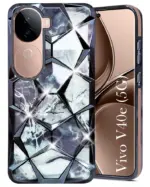 For Vivo V40E Back Cover Diamond Cut Case New - Image 15