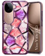 For Vivo V40E Back Cover Diamond Cut Case New - Image 5