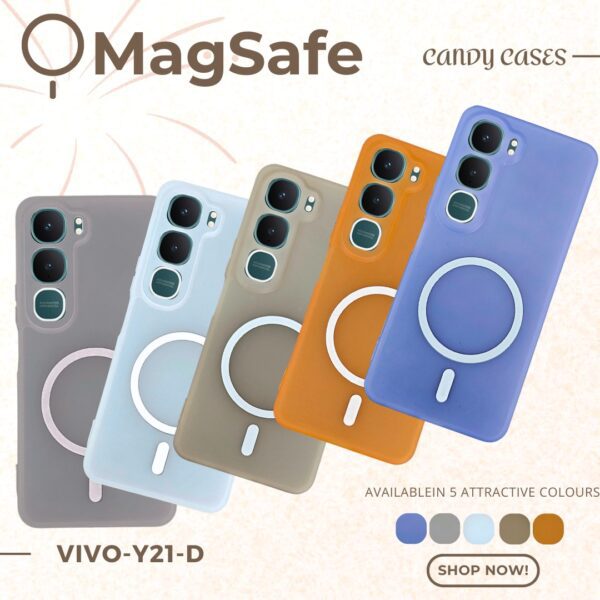 For Vivo Y21D Magsafe Candy Cover New - Image 2