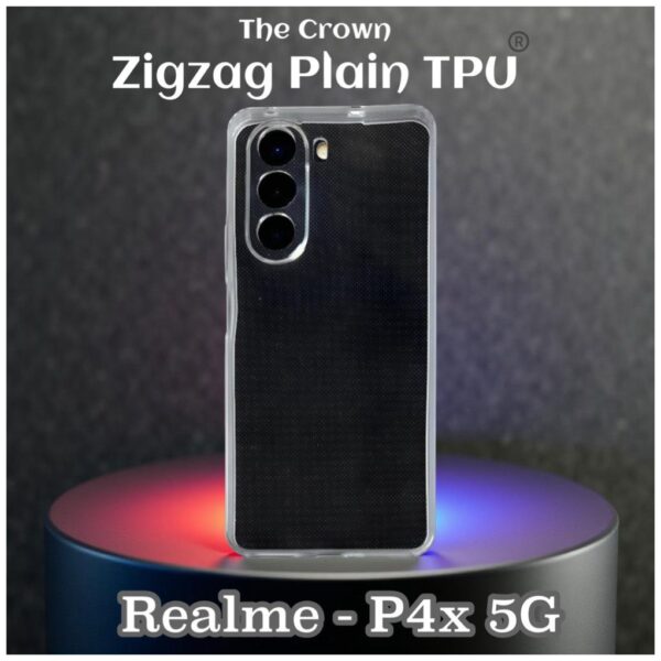 ZigZag Realme P4X 5G Back Cover Transparent New - Image 2