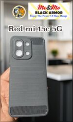 For Redmi 15C 5G Back Cover Black Armour New - Image 2
