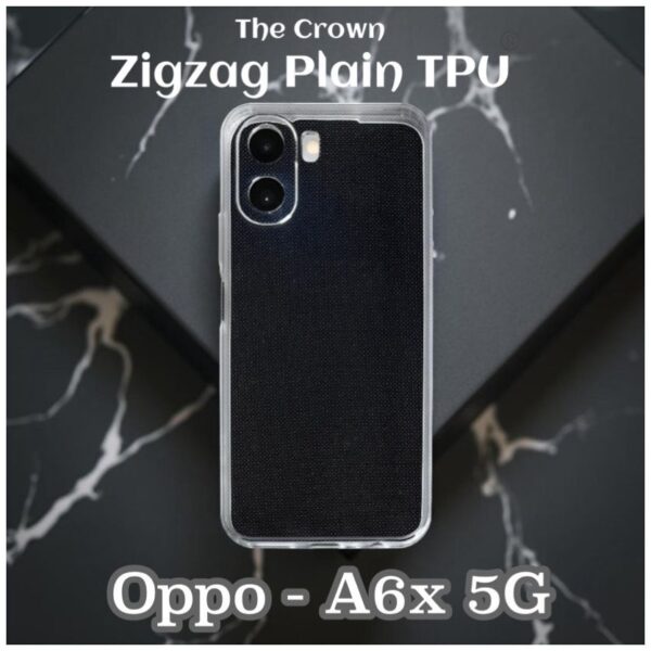 ZigZag Oppo A6X 5G Back Cover Transparent New - Image 2