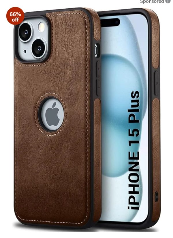 PL For iPhone 15 Plus Leather Cover New - Image 12