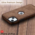 PL For iPhone 15 Plus Leather Cover New - Image 9