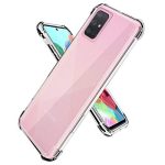 OO LALA JI Shockproof Flexible Protective TPU Bumper Back Case Cover for Samsung Galaxy A71 - Transparent - Image 2