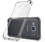OO LALA JI Back Cover for Samsung Galaxy J2 2015 Edition Case Cover [Protective + Anti Shockproof CASE]- Transparent - Image 2