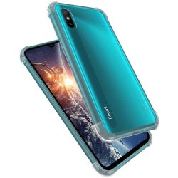 OO LALA JI Ultimate Hybrid Protection Silicone Back Cover Case for Redmi 9A Sport | Crystal Clear TPU Bumper Back Cover for Xiaomi Redmi 9A Sport - Transparent
