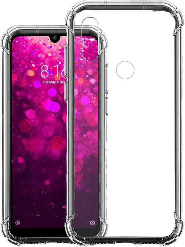 OO LALA JI Ultimate Hybrid Protection Silicone Back Cover Case for Samsung Galaxy A30 | Crystal Clear TPU Bumper Back Cover for Samsung A30 - Transparent - Image 2