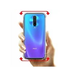 OO LALA JI Poco X2 - Bumper Transparent Cover - Transparent